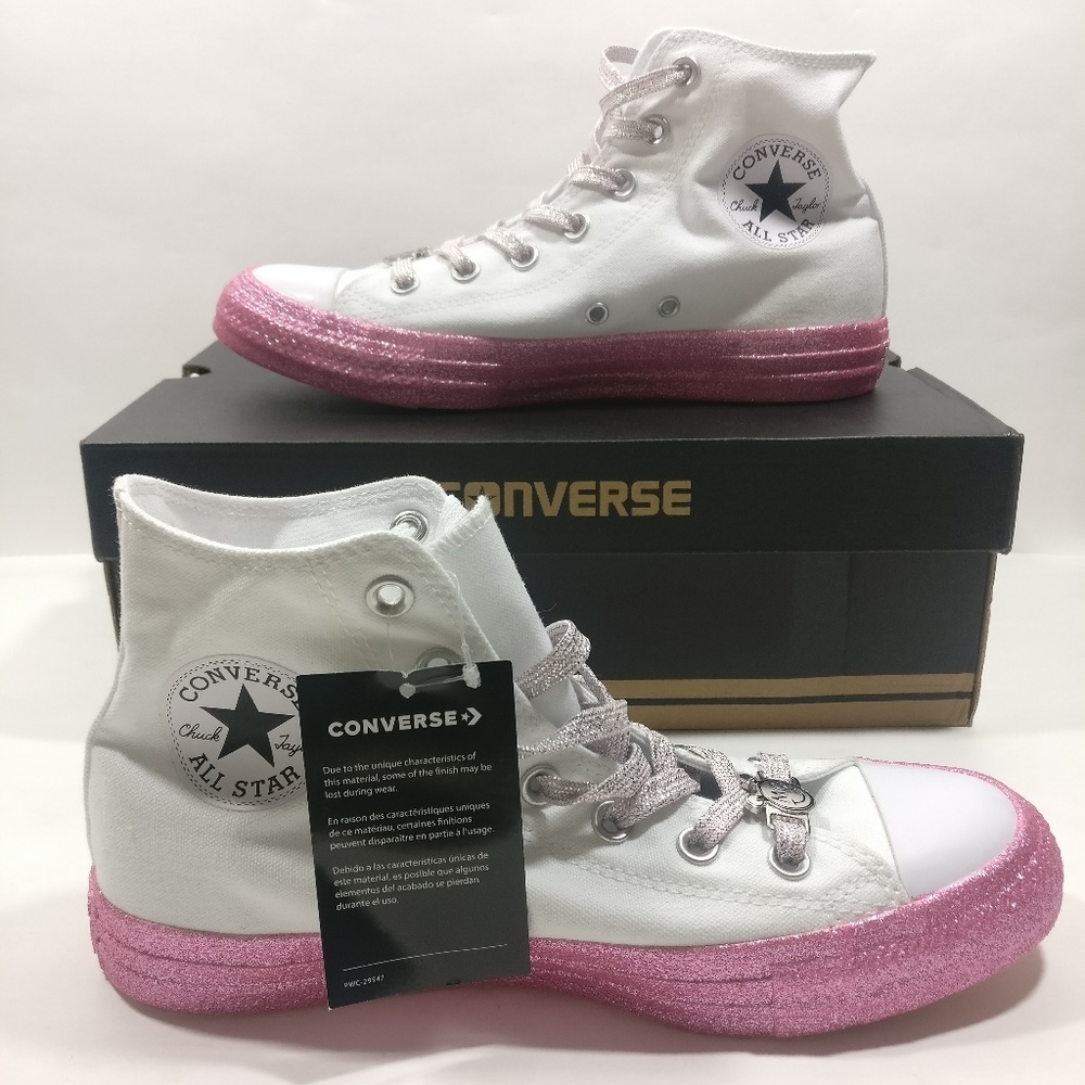 Converse x Miley Cyrus Chuck Taylor All Star White
